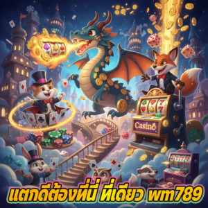 แนะนำเว็บเดิมพันออนไลน์ครบวงจร wm789 ที่กำลังมาแรงในปีนี้